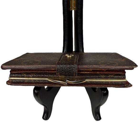 Louis Vuitton Monogram Kisslock Wallet And LV Box Authentic Vintage - Picture 14 of 16